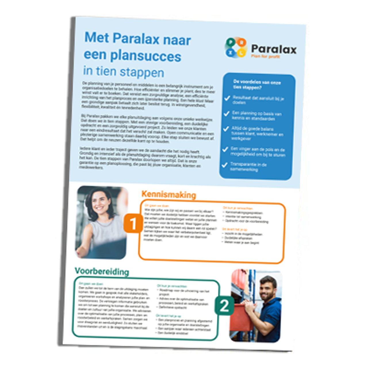 Tienstappenplan
